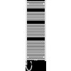 MEXEN/S - Hades radiátor + topná tyč 1800 x 600 mm, 900 W, bílá W104-1800-600-2900-20