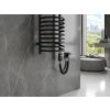 MEXEN/S - Eros radiátor + topná tyč 900 x 318 mm, 300 W, černá W112-0900-318-2300-70