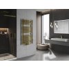 MEXEN - Ares otopný žebřík/radiátor 1200 x 600 mm, 490 W, zlatá W102-1200-600-00-50