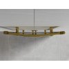 MEXEN - Ares otopný žebřík/radiátor 1200 x 600 mm, 490 W, zlatá W102-1200-600-00-50