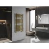 MEXEN - Ares otopný žebřík/radiátor 1200 x 600 mm, 490 W, zlatá W102-1200-600-00-50