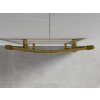 MEXEN - Ares otopný žebřík/radiátor 1200 x 600 mm, 490 W, zlatá W102-1200-600-00-50