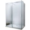 MEXEN/S - OMEGA sprchový kout 3-stěnný 100x90, transparent, chrom 825-100-090-01-00-3S