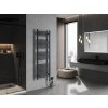 MEXEN/S - Ares radiátor + topná tyč 1500 x 500 mm, 600 W, antracit W102-1500-500-2600-66