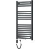 MEXEN/S - Uran radiátor + topná tyč 1200 x 600 mm, 600 W, antracit W105-1200-600-2600-66
