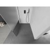 MEXEN/S - Kioto L Sprchová zástěna WALK-IN 80 x 200, transparent/dekor, černá 800-080-103-70-35