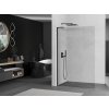 MEXEN/S - Kioto L Sprchová zástěna WALK-IN 85 x 200, transparent, černá 800-085-103-70-00