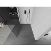 MEXEN/S - Kioto L Sprchová zástěna WALK-IN 85 x 200, transparent, černá 800-085-103-70-00