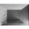 MEXEN/S - Kioto L Sprchová zástěna WALK-IN 80 x 200, zrcadlové, chrom 800-080-103-01-50
