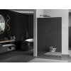 MEXEN/S - Kioto L Sprchová zástěna WALK-IN 80 x 200, zrcadlové, černá 800-080-103-70-50