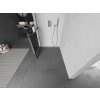 MEXEN/S - Kioto+ L Sprchová zástěna WALK-IN s poličkou a držákem ručníků 90 x 200, černý vzor, chrom 800-090-123-01-77