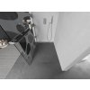 MEXEN/S - Kioto+ L Sprchová zástěna WALK-IN s poličkou a držákem ručníků 90 x 200 cm, bílý vzor, chrom 800-090-123-01-97