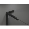 MEXEN/S - Kioto L Sprchová zástěna WALK-IN 90 x 200 cm, proužky, černá 800-090-103-70-09