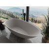 MEXEN - Milano volně stojící vana litý mramor 170 x 86 cm, beton mat 57301708561