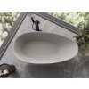 MEXEN - Milano volně stojící vana litý mramor 170 x 86 cm, beton mat 57301708561