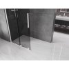 MEXEN/S - Velar Sprchová zástěna posuvná Walk-in 70 x 200 cm, grafit 8 mm, bílá 871-070-000-43-20