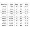MEXEN/S - Velar Sprchová zástěna posuvná Walk-in 140 x 200 cm, dekor 8 mm, černá 871-140-000-33-70
