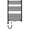 MEXEN/S - Mars radiátor + topná tyč 900 x 600 mm, 400 W, černá W110-5900-600-6400-70