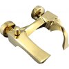 MEXEN/S - Estrella R02 Set umyvadlové a vanové baterie s příslušenstvím, zlatá 72303R02-50