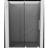 MEXEN/S - Velar posuvné sprchové dveře 130 cm, grafit, bílá 871-130-000-41-20