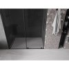 MEXEN/S - Velar posuvné sprchové dveře 130 cm, grafit, černá 871-130-000-41-70