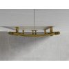 MEXEN - Ares otopný žebřík/radiátor 700 x 500 mm, 226W, zlatá W102-0700-500-00-50