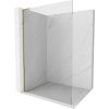 MEXEN/S - Kioto L Sprchová zástěna WALK-IN 85 x 200, transparent, zlatá 800-085-103-50-00