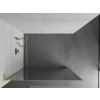 MEXEN/S - Kioto L Sprchová zástěna WALK-IN 80 x 200, zrcadlové, zlato 800-080-103-50-50