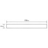 MEXEN - Rošt M03pro žlab 70 cm nerez 1022070