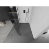 MEXEN/S - KiotoL Sprchová zástěna WALK-IN Walk-in 80 x 200 cm, transparent, černá 800-080-103-70-06
