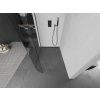MEXEN/S - KiotoL Sprchová zástěna WALK-IN Walk-in 100 x 200 cm, transparent, černá 800-100-103-70-06
