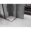 MEXEN/S - Velar Duo sprchový kout, posuvné dveře 80 x 80, dekor, černá 871-080-080-32-70  + slevový kód