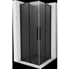 MEXEN/S - Velar Duo sprchový kout, posuvné dveře 80 x 80, grafit, černá 871-080-080-42-70  + slevový kód