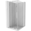 MEXEN/S - Velar sprchový kout 100 x 100, transparent, bílá 871-100-100-01-20