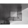 MEXEN/S - Velar Duo sprchový kout, posuvné dveře 100 x 90 cm, grafit, grafit metal 871-100-090-42-95