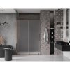 MEXEN/S - Velar posuvné sprchové dveře 130 cm, dekor, růžové zlato 871-130-000-31-60