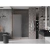 MEXEN/S - Velar posuvné sprchové dveře 160 cm, dekor, růžové zlato 871-160-000-31-60