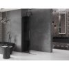 MEXEN/S - Velar Sprchová zástěna posuvná Walk-in 70 x 200 cm, grafit 8 mm, grafit kartáčovaná 871-070-000-43-66