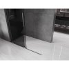 MEXEN/S - Velar Sprchová zástěna posuvná Walk-in 160 x 200 cm, grafit 8 mm, grafit kartáčovaná 871-160-000-43-66