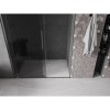 MEXEN/S - Velar posuvné sprchové dveře 130 cm, grafit, grafit kartáčovaná 871-130-000-41-66