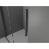 MEXEN/S - Velar posuvné sprchové dveře 140 cm, grafit, grafit kartáčovaná 871-140-000-41-66
