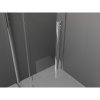 MEXEN/S - Velar L Sprchová zástěna posuvná Walk-in 110 x 200 cm, transparent 8 mm, chrom 871-110-003-03-01