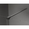 MEXEN/S - Velar Sprchová zástěna posuvná Walk-in 70 x 200 cm, grafit 8 mm, grafit metal 871-070-000-43-95