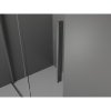 MEXEN/S - Velar sprchový kout, posuvné dveře 90 x 90 cm, grafit, grafit metal 871-090-090-41-95