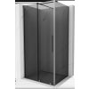 MEXEN/S - Velar sprchový kout, posuvné dveře 130 x 85 cm, grafit, grafit metal 871-130-085-41-95