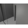 MEXEN/S - Velar sprchový kout, posuvné dveře 140 x 70 cm, grafit, grafit metal 871-140-070-41-95
