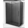 MEXEN/S - Velar sprchový kout, posuvné dveře 140 x 80 cm, grafit, grafit metal 871-140-080-41-95