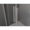 MEXEN/S - Velar L Duo sprchový kout, posuvné dveře 90 x 90 cm, dekor, nikl kartáčovaný 871-090-090-02-33-97
