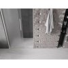 MEXEN/S - Velar L posuvné sprchové dveře 110 cm, dekor, nikl kartáčovaný 871-110-003-31-97