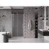 MEXEN/S - Velar L posuvné sprchové dveře 110 cm, dekor, nikl kartáčovaný 871-110-003-31-97